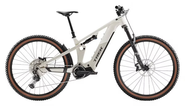 VTT Électrique Tout-Suspendu Trek Powerfly+ FS 6 12V 800Wh Bosch 120 Nm 29'' Beige Gén. 4
