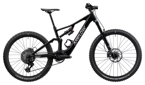 VTT Électrique Tout-Suspendu Amflow PX Carbon 12v 700 Wh DJI 150 Nm 29''/27.5'' Noir 2026