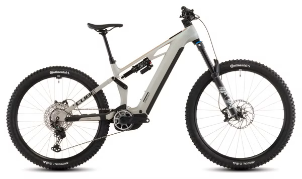 VTT Électrique Tout-Suspendu Cube Stereo Hybrid One77 HPC SLX 800 12V 800 Wh Bosch 120 Nm 29''/27.5'' Beige Glint Sand 2026