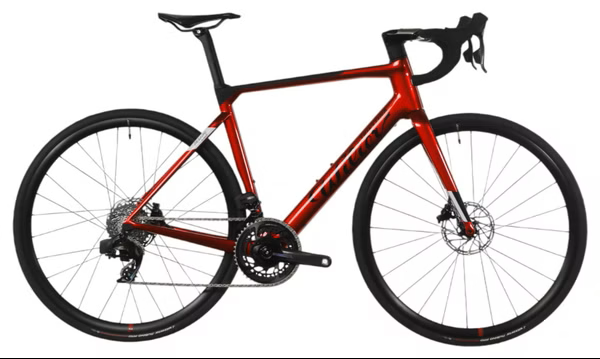 Vélo de Route Électrique Wilier Triestina Filante Hybrid Sram Force eTap AXS 12V 236 Wh 700 mm Rouge Velvet