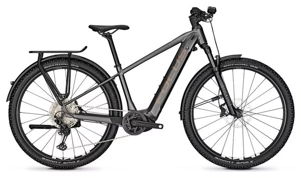 VTC Électrique Focus Aventura² 6.9 Shimano 12V 625Wh 29'' Gris