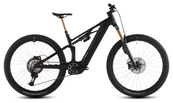 VTT Électrique Tout-Suspendu Cube Stereo Hybrid One44 HPC AT 800 12V 800 Wh Bosch 120 Nm 29'' Gris Carbon Noir 2026